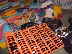 Mercadorias apreendidas. - Imagem: © Divulgação