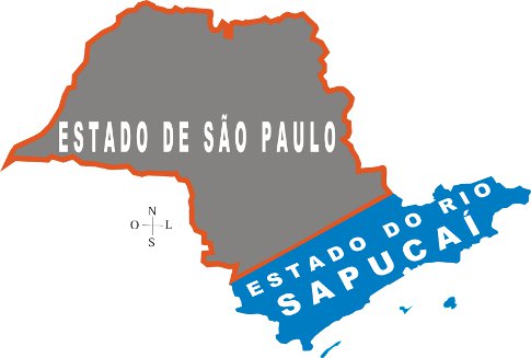 Estado do Rio Sapuca. - Imagem:  Arquivo Nen Velloso