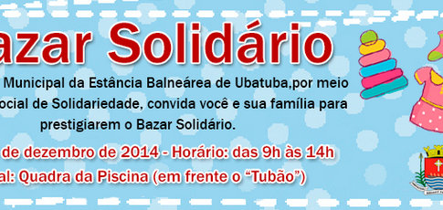 Trecho de banner na página da Prefeitura Municipal da Estância Balneária de Ubatuba.