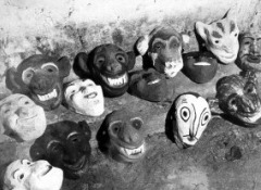 Máscaras de pequeno porte de outros mascareiros