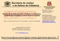 Site da Secretaria da Justiça e da Defesa da Cidadania