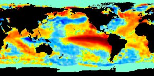 Efeitos do El Niño na temperatura mundial